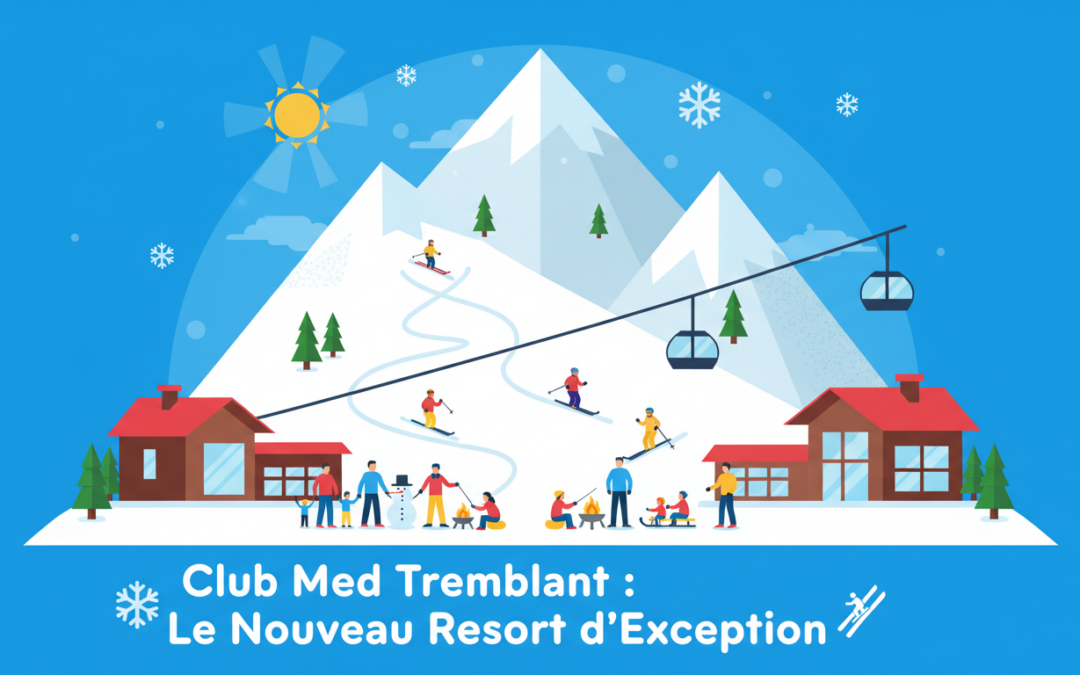 Club Med lance un tout nouveau resort d’exception à Tremblant en partenariat avec Alderan