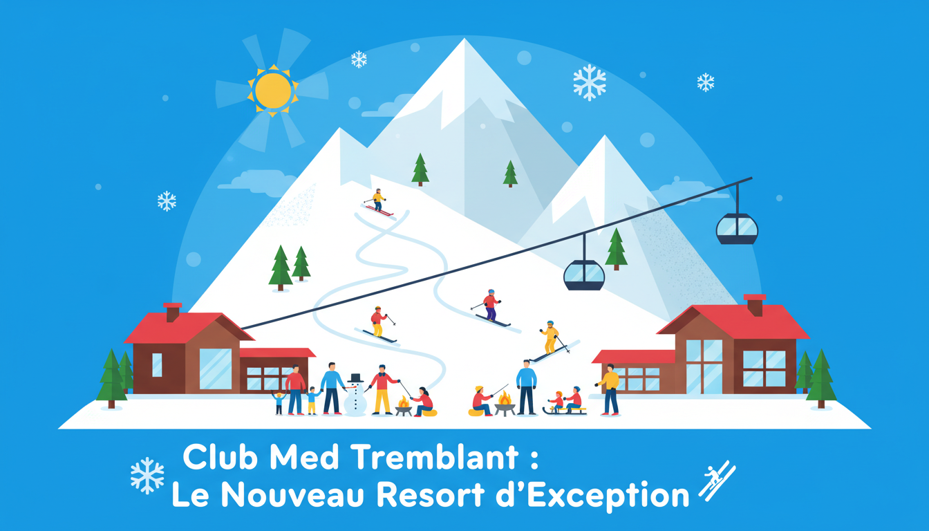 découvrez le nouveau resort d'exception du club med à tremblant, fruit d'un partenariat exclusif avec alderan, pour des vacances inoubliables alliant luxe et nature.