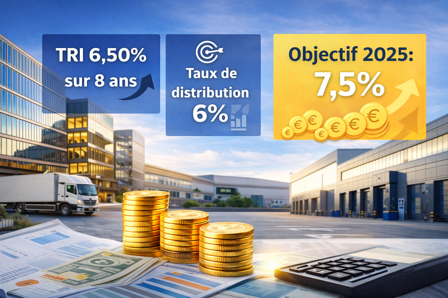 DARWIN SCPI rendement TRI