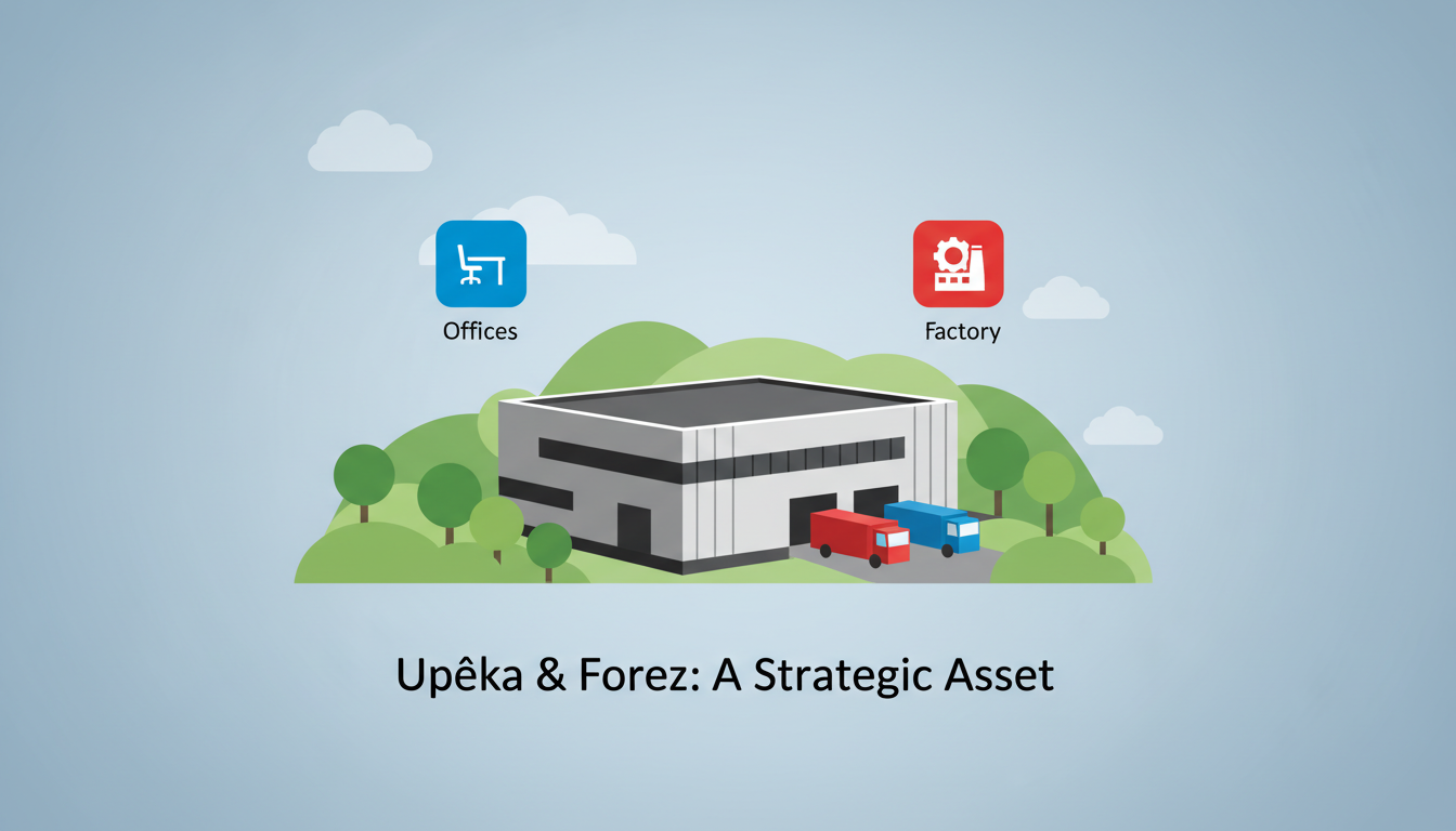 La SCPI Upêka déploie 8 560 m² dans le Forez grâce à une opération de sale and lease-back découvrez comment la scpi upêka déploie 8 560 m² dans le forez grâce à une opération innovante de sale and lease-back, renforçant ainsi son portefeuille immobilier.