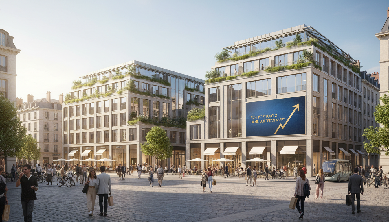 La SCPI Wemo One franchit les 75 millions d’euros de capitalisation fin 2025, grâce à un portefeuille de 28 actifs en Europe la scpi wemo one atteint plus de 75 millions d'euros de capitalisation fin 2025, soutenue par un portefeuille diversifié de 28 actifs immobiliers répartis à travers l'europe.