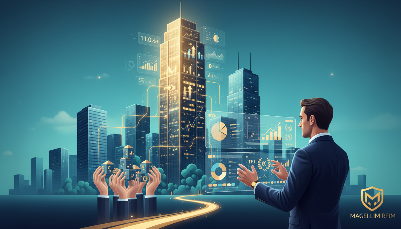 magellim reim annonce la vente de bureaux offrant un taux de rendement interne (tri) exceptionnel de plus de 11%, une opportunité unique pour les investisseurs à la recherche de performances solides.