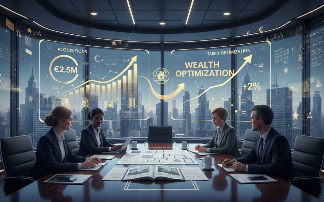 Optimale : augmentation de 2 % des tarifs suite à 2,5 M€ d’acquisitions réussies