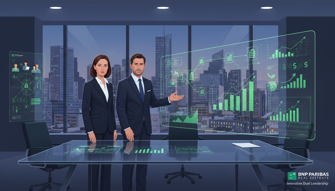 découvrez la nouvelle gouvernance innovante à deux têtes de bnp paribas real estate avec la nomination de jean-maxime jouis en tant que ceo, renforçant la stratégie et le leadership de l'entreprise.