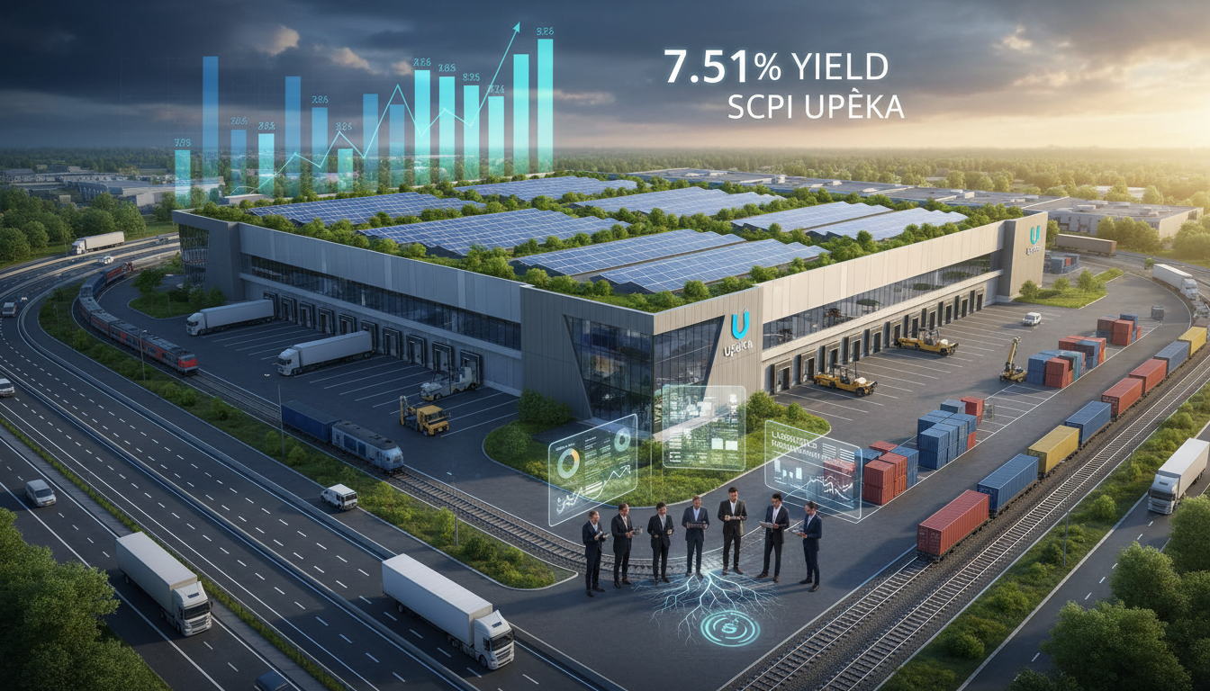 upêka investit dans un actif logistique aux pays-bas offrant un rendement attractif de 7,51%, renforçant ainsi son portefeuille avec une opportunité rentable et stratégique.