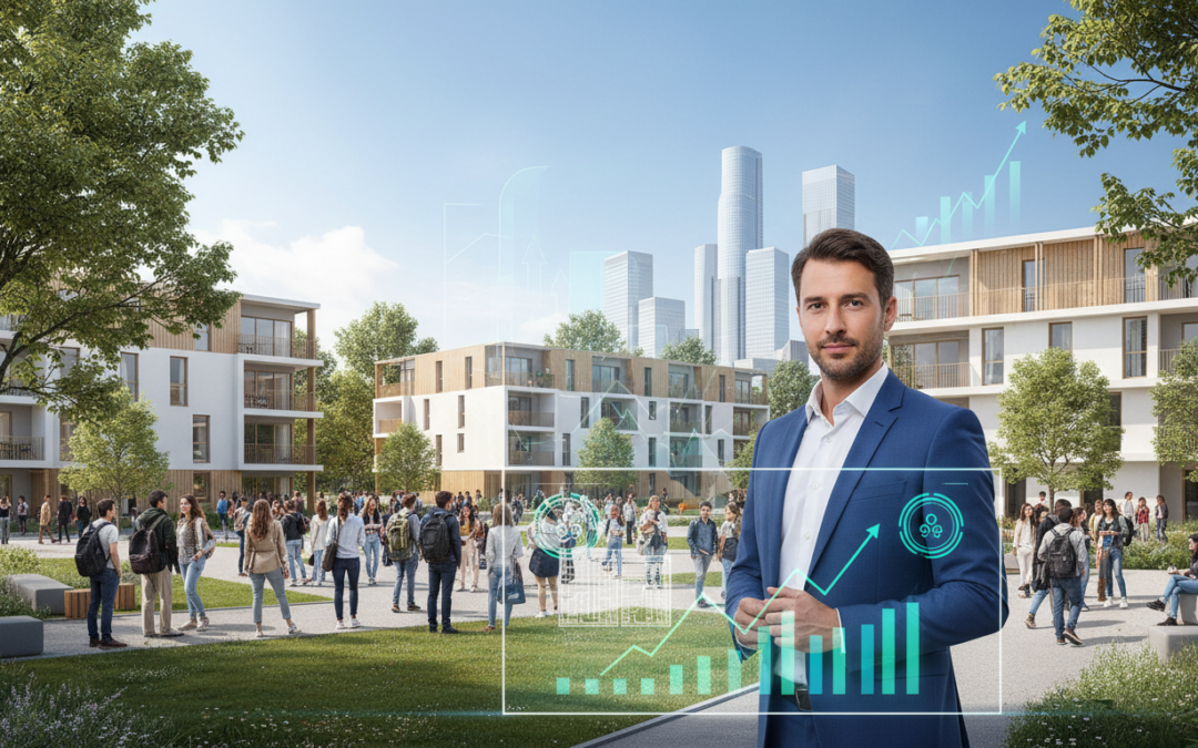 Consultim Partners lance la commercialisation de 100 logements étudiants sur le nouveau campus Vatel de Dijon