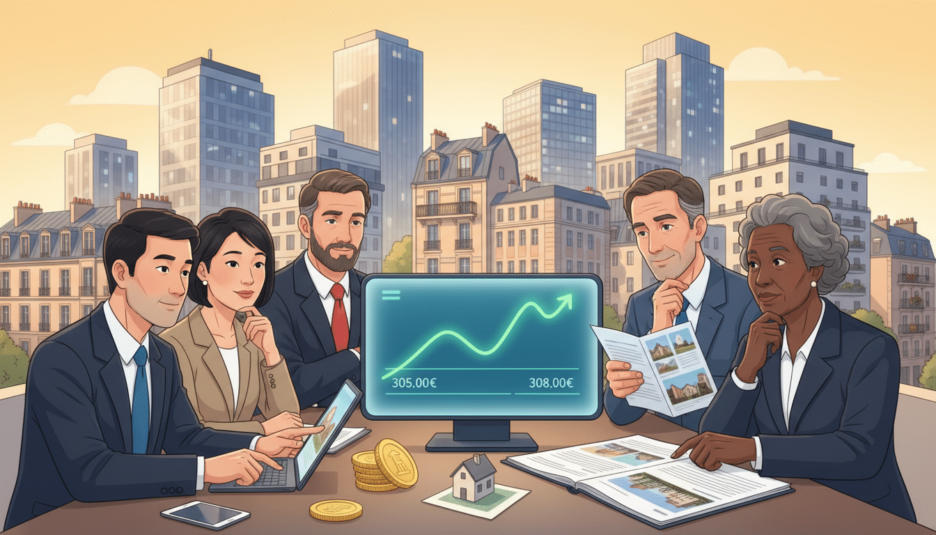 la scpi alta convictions augmente le prix de sa part de 305€ à 308€, reflétant une valorisation optimiste et une confiance accrue des investisseurs.