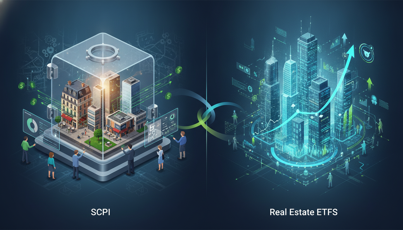 découvrez les différences entre scpi et etf immobilier pour choisir la meilleure stratégie d'investissement en pierre-papier adaptée à vos objectifs financiers.